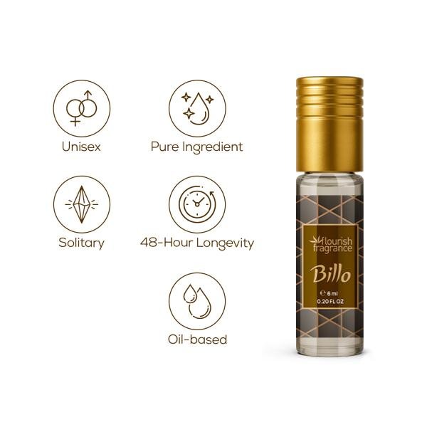 BILLO ATTAR ROLL ON PERFUME FOR MEN & WOMEN