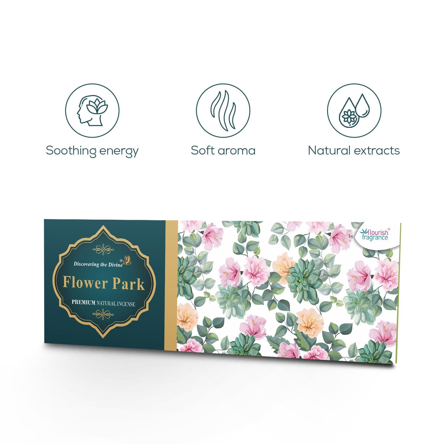 FLOWER PARK THICK PREMIUM INCENSE STICKS