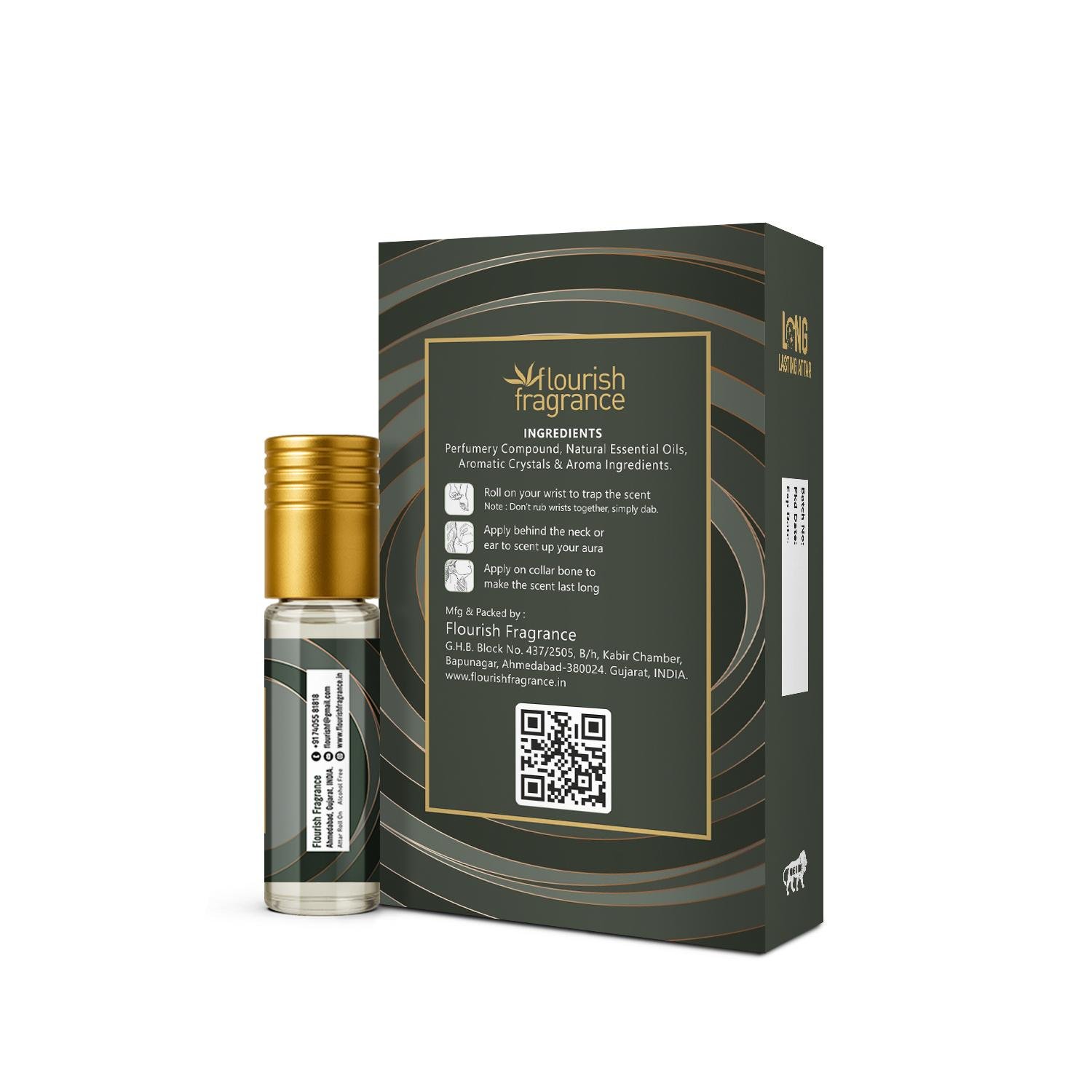 FOREST ATTAR ROLL ON PERFUME FOR MEN & WOMEN