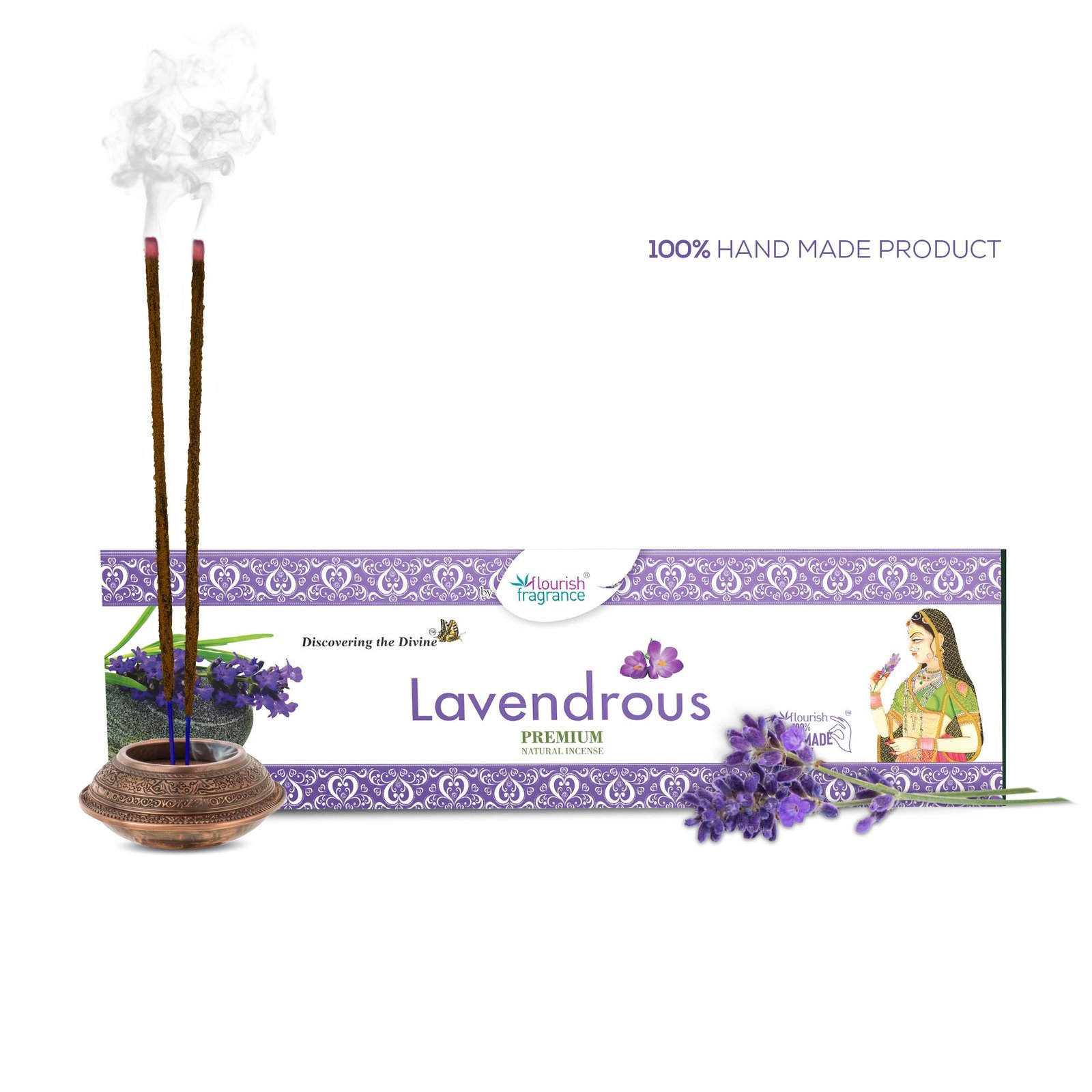 LAVENDROUS LAXURY MASALA INCENSE STICKS