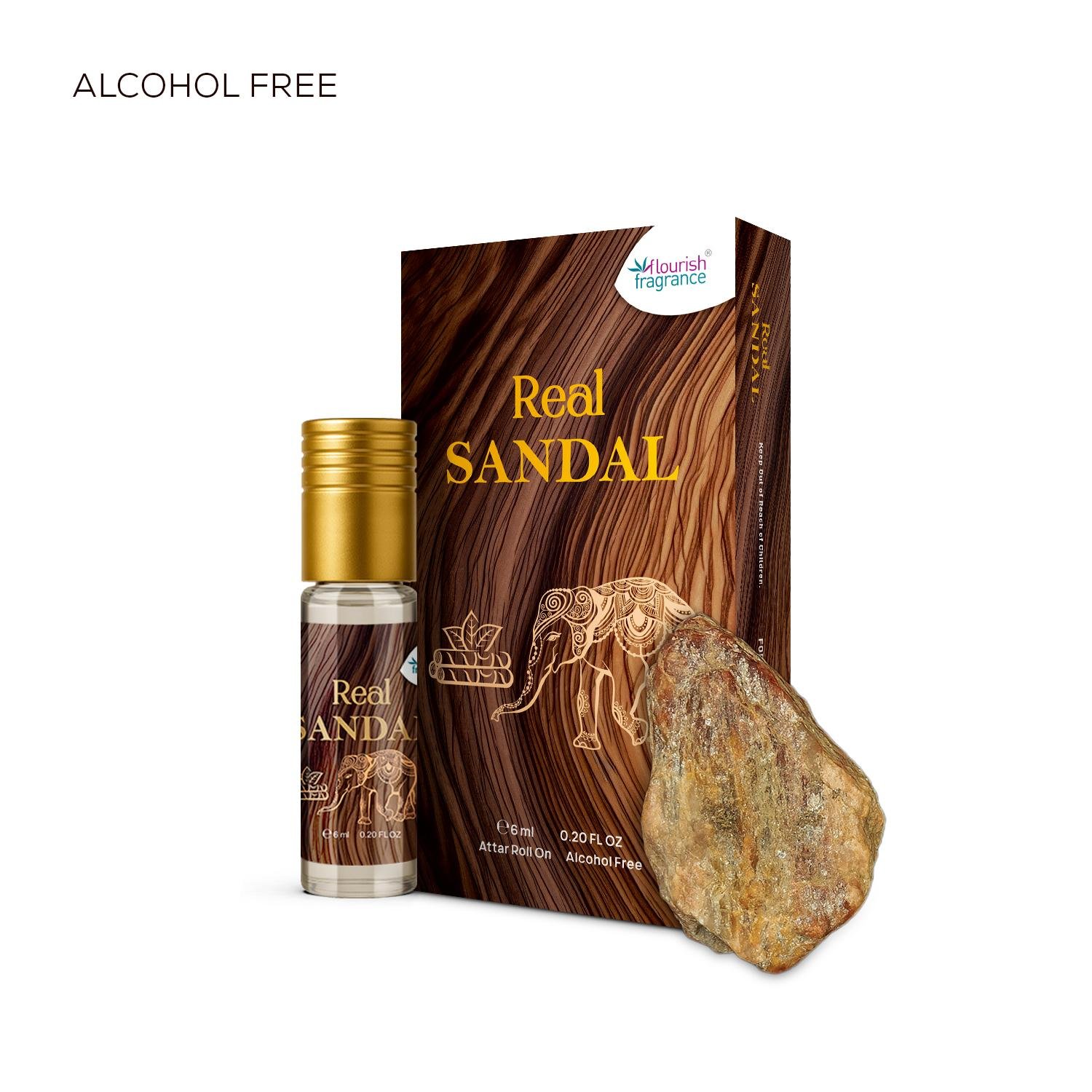 REAL SANDAL ATTAR ROLL ON PERFUME