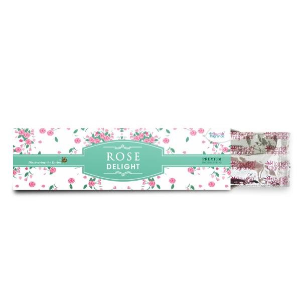 ROSE DELIGHT PREMIUM INCENSE STICKS
