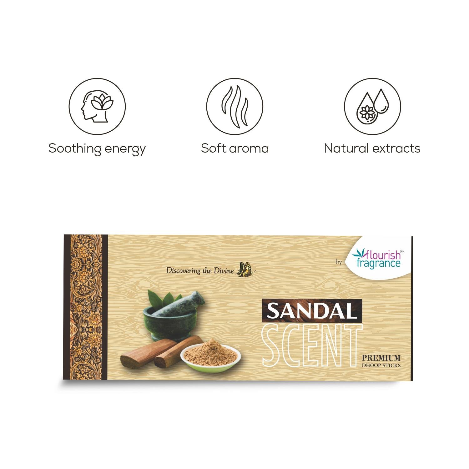 SANDAL SCENT PREMIUM DHOOP STICKS